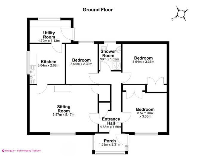 Bungalow for Sale in Brinlack, Donegal