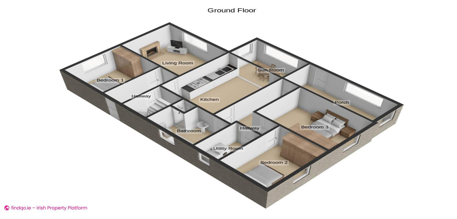 Detached house for Sale in Burtonport, Donegal