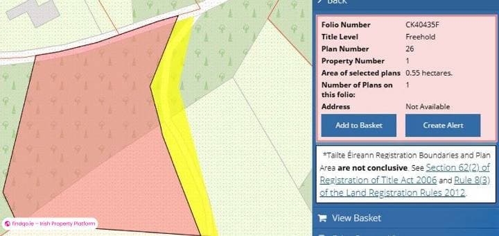 Site for Sale in Glengarriff, Cork