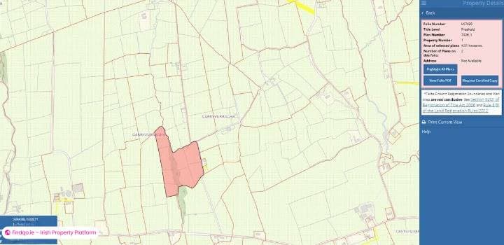 Agricultural Land for Sale in Kilbehenny, Limerick