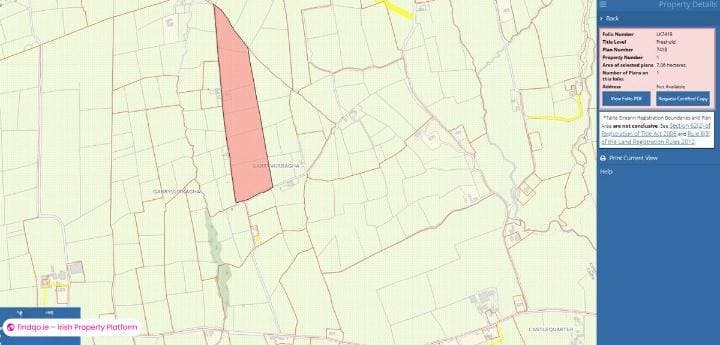 Agricultural Land for Sale in Kilbehenny, Limerick