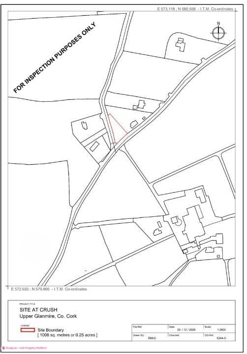 Site for Sale in Glanmire, Cork