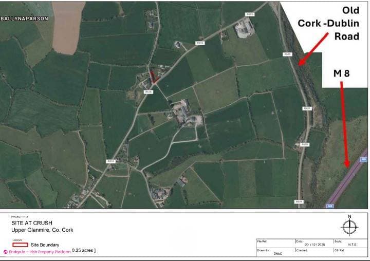 Site for Sale in Glanmire, Cork