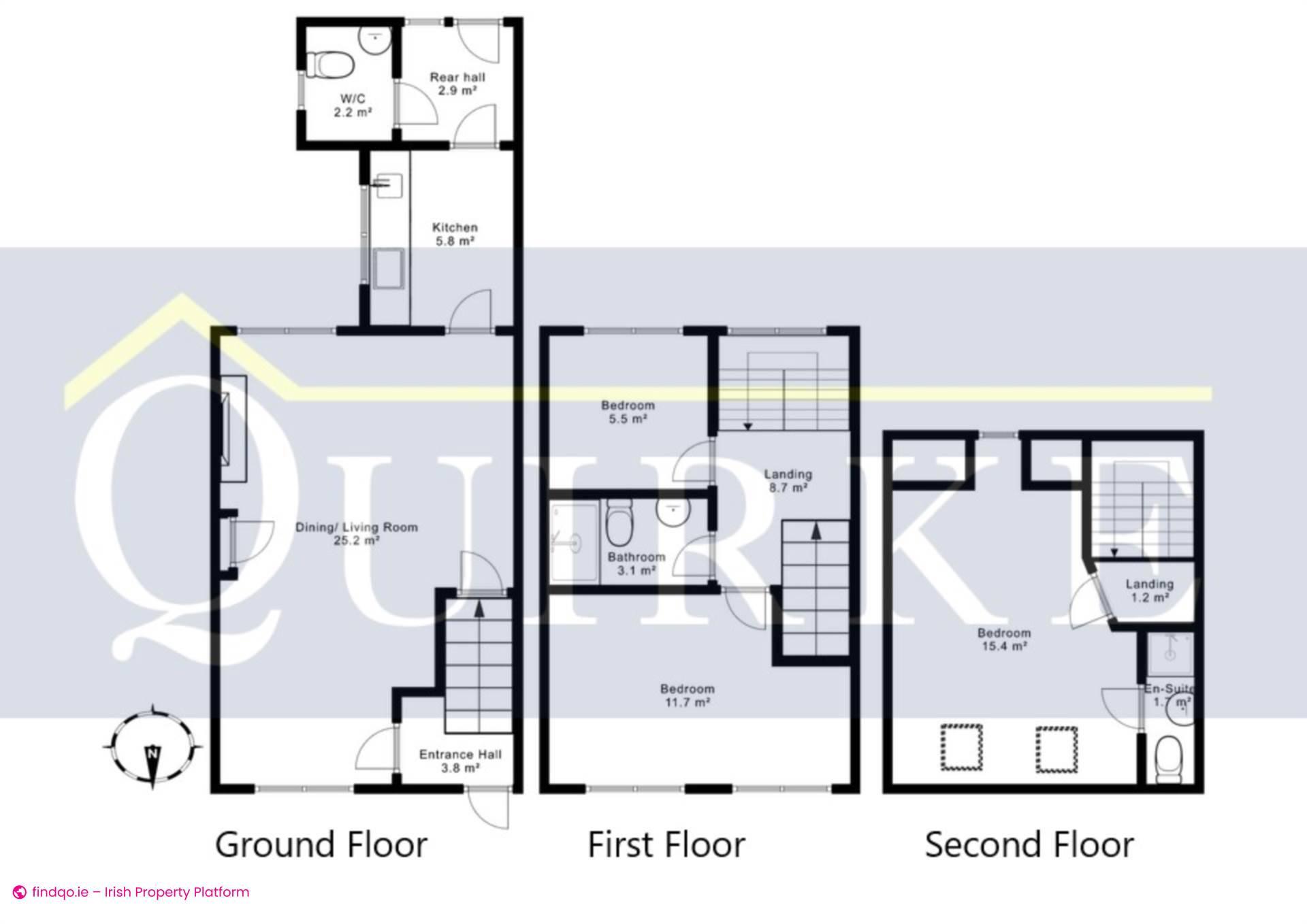 End of terrace house for Sale in Clonmel, Tipperary