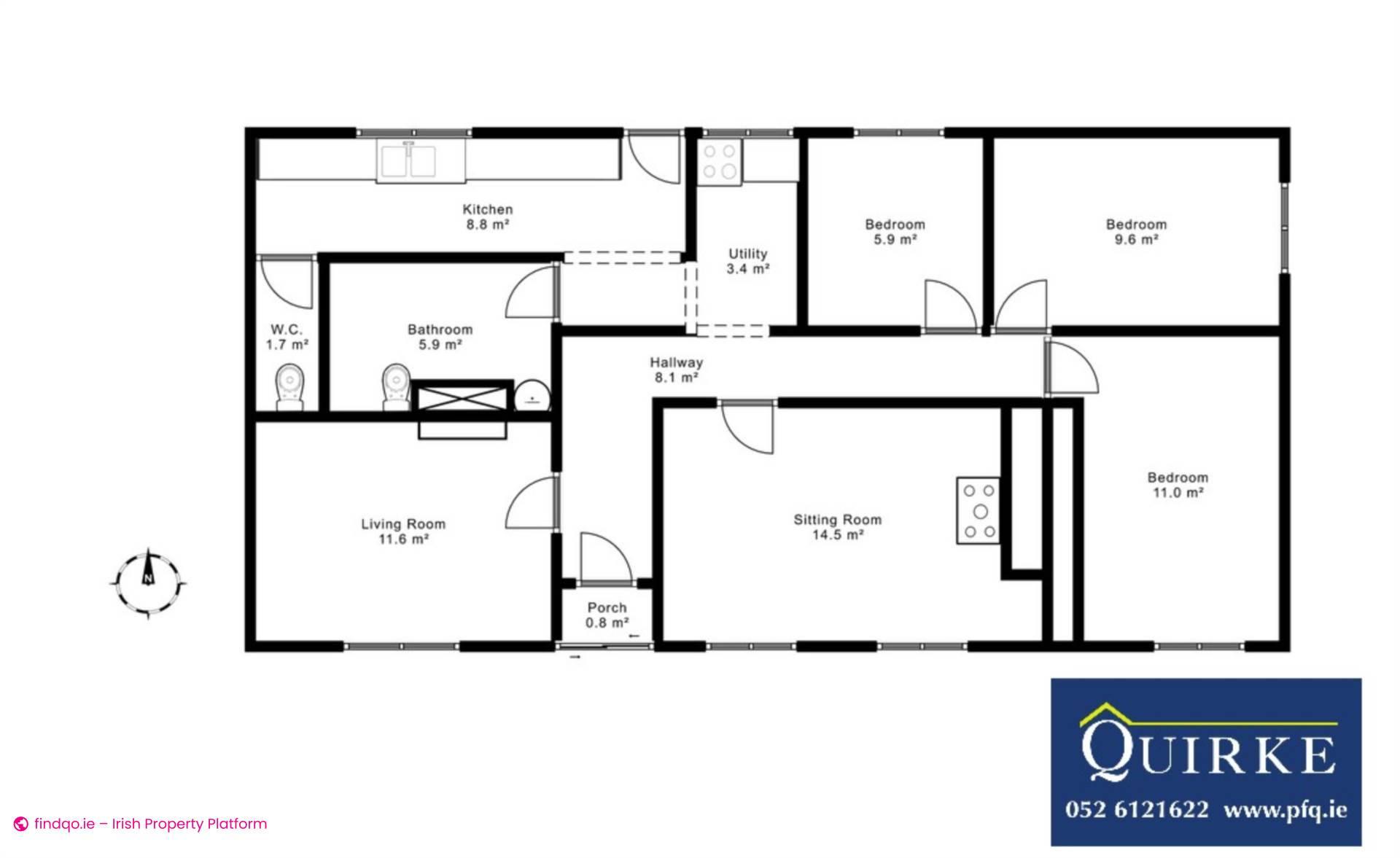 Bungalow for Sale in Fethard, Tipperary