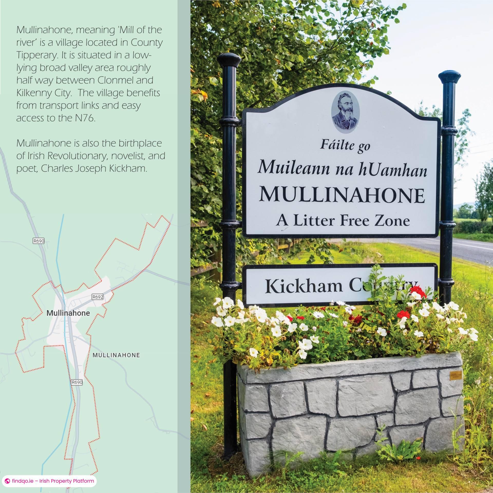 Terraced house for Sale in Mullinahone, Tipperary