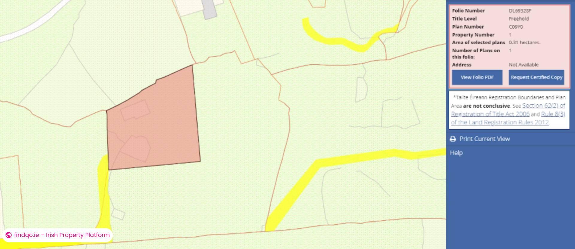 Site for Sale in Kincasslagh, Donegal