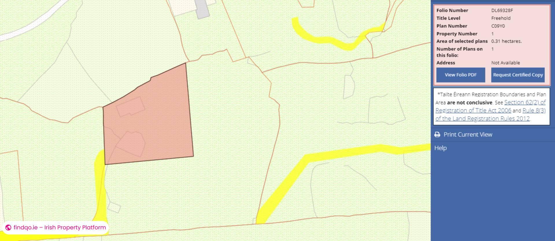 Site for Sale in Kincasslagh, Donegal