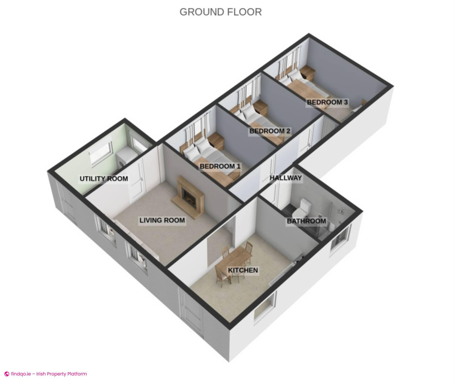 Detached house for Sale in Burtonport, Donegal