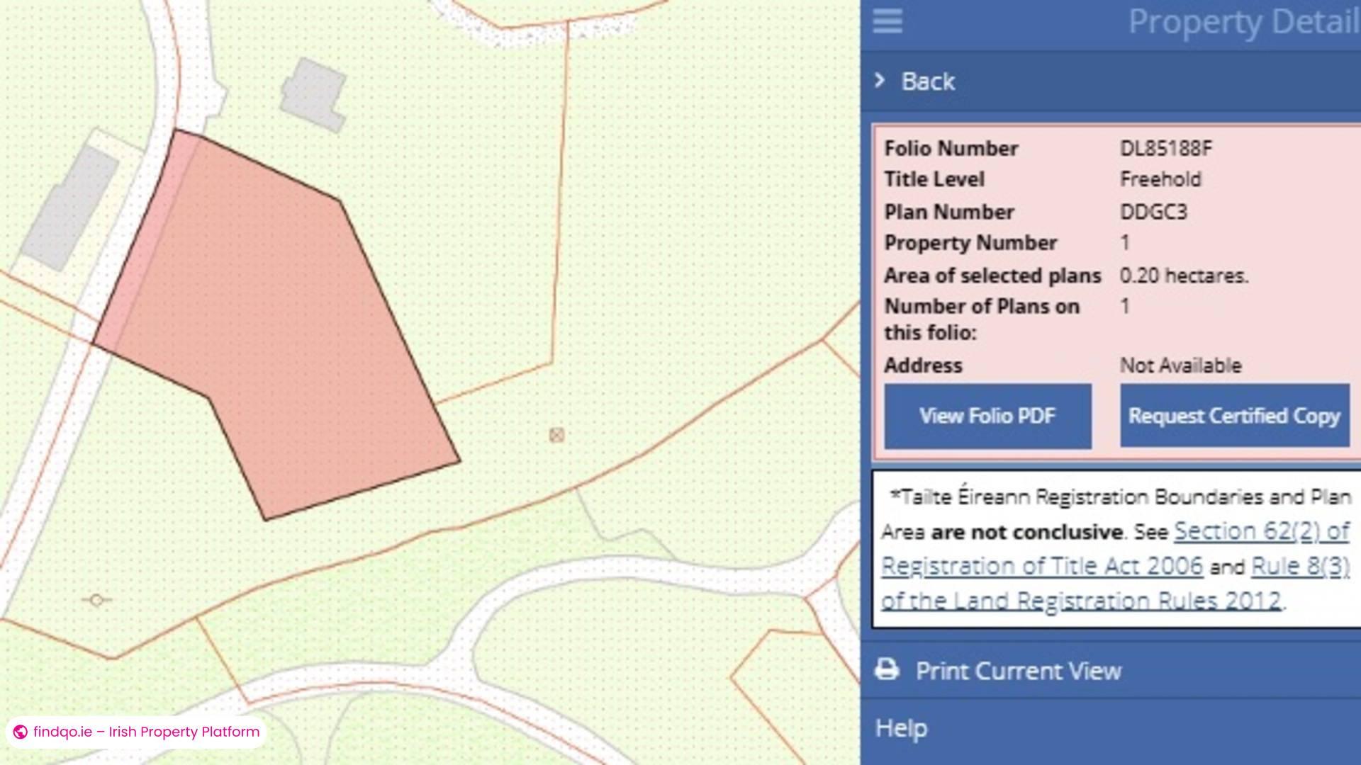 Site for Sale in Kincasslagh, Donegal
