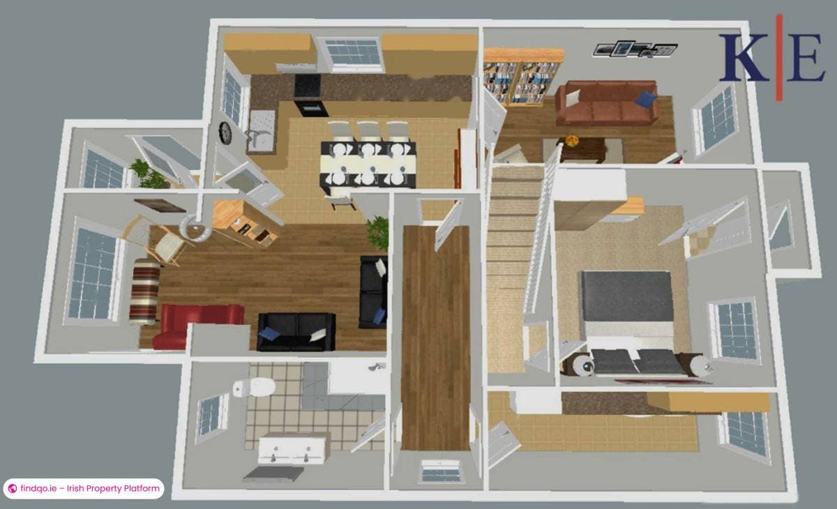 Detached house for Sale in Ballygarrett, Wexford