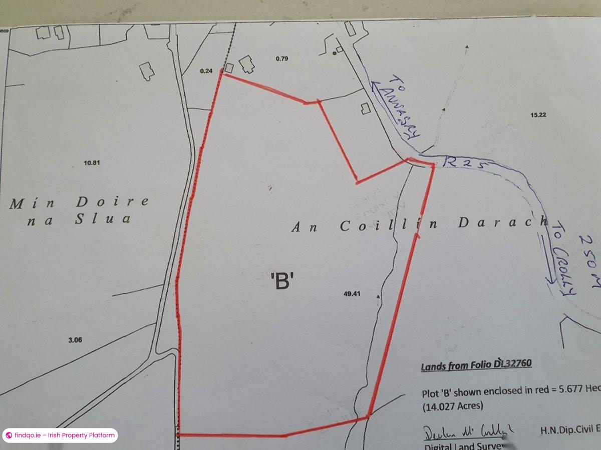 Site for Sale in Crolly, Donegal