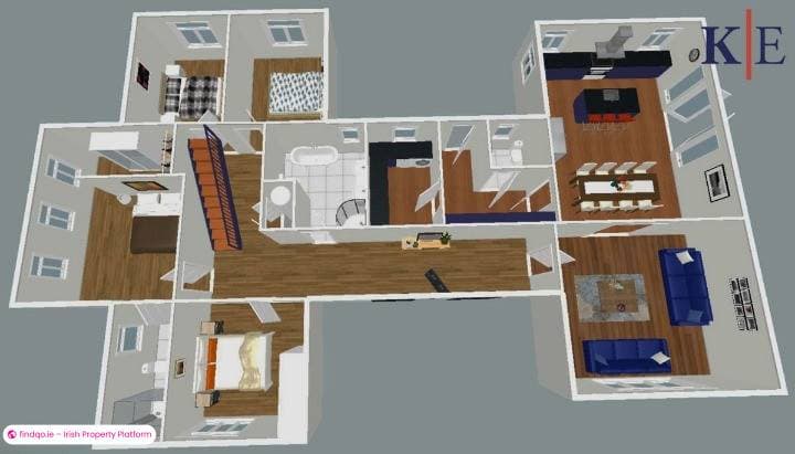 Detached house for Sale in Monamolin, Wexford