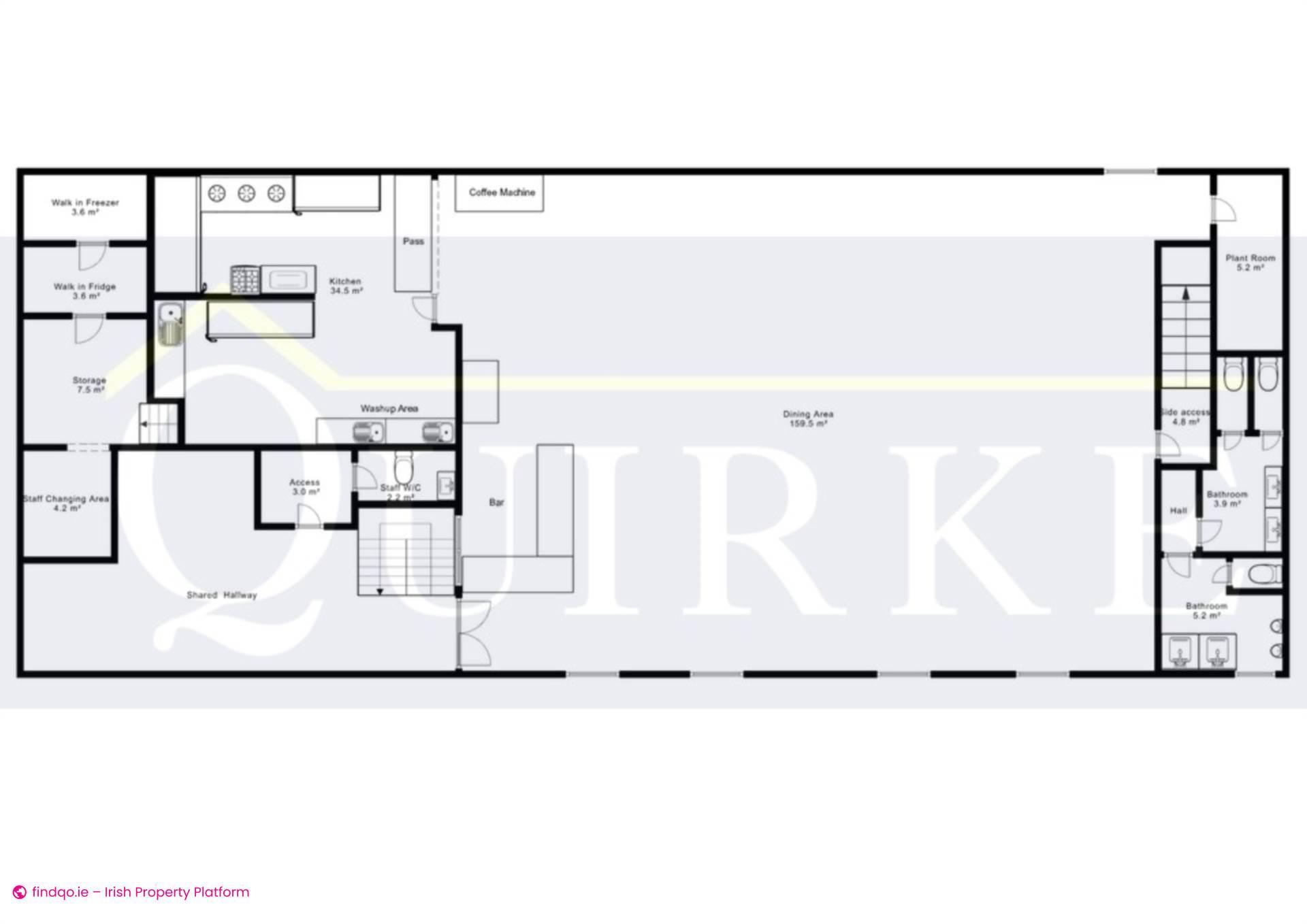 Unfurnished Restaurant / Bar / Hotel for Rent in Clonmel, Tipperary
