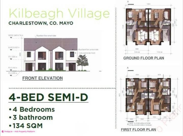 New Development for Sale in Charlestown, Mayo