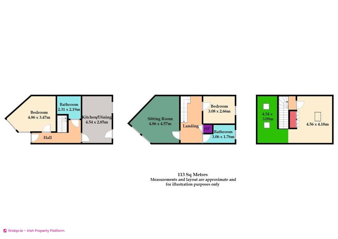 End of terrace house for Sale in Slane, Meath