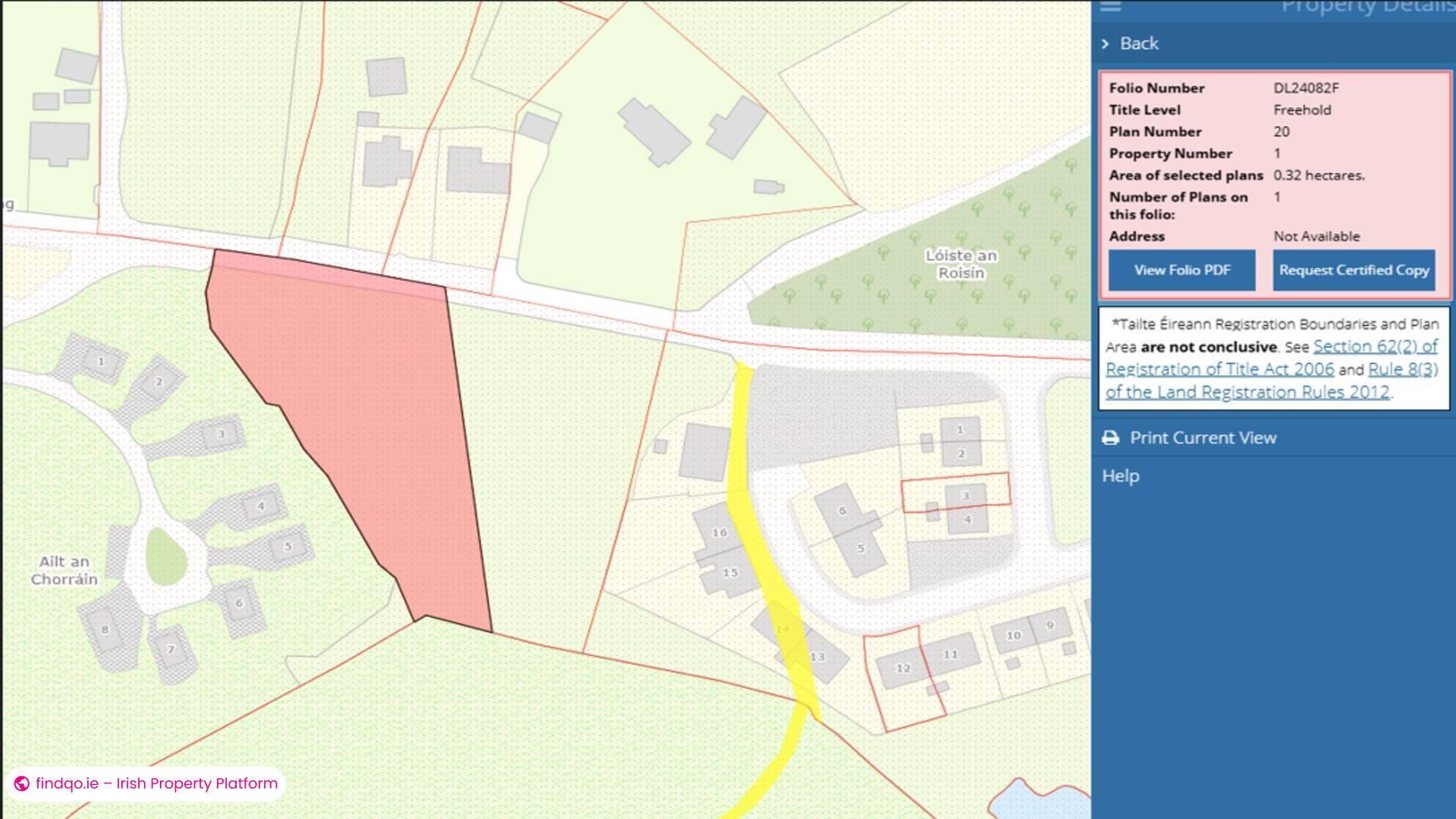 Site for Sale in Burtonport, Donegal
